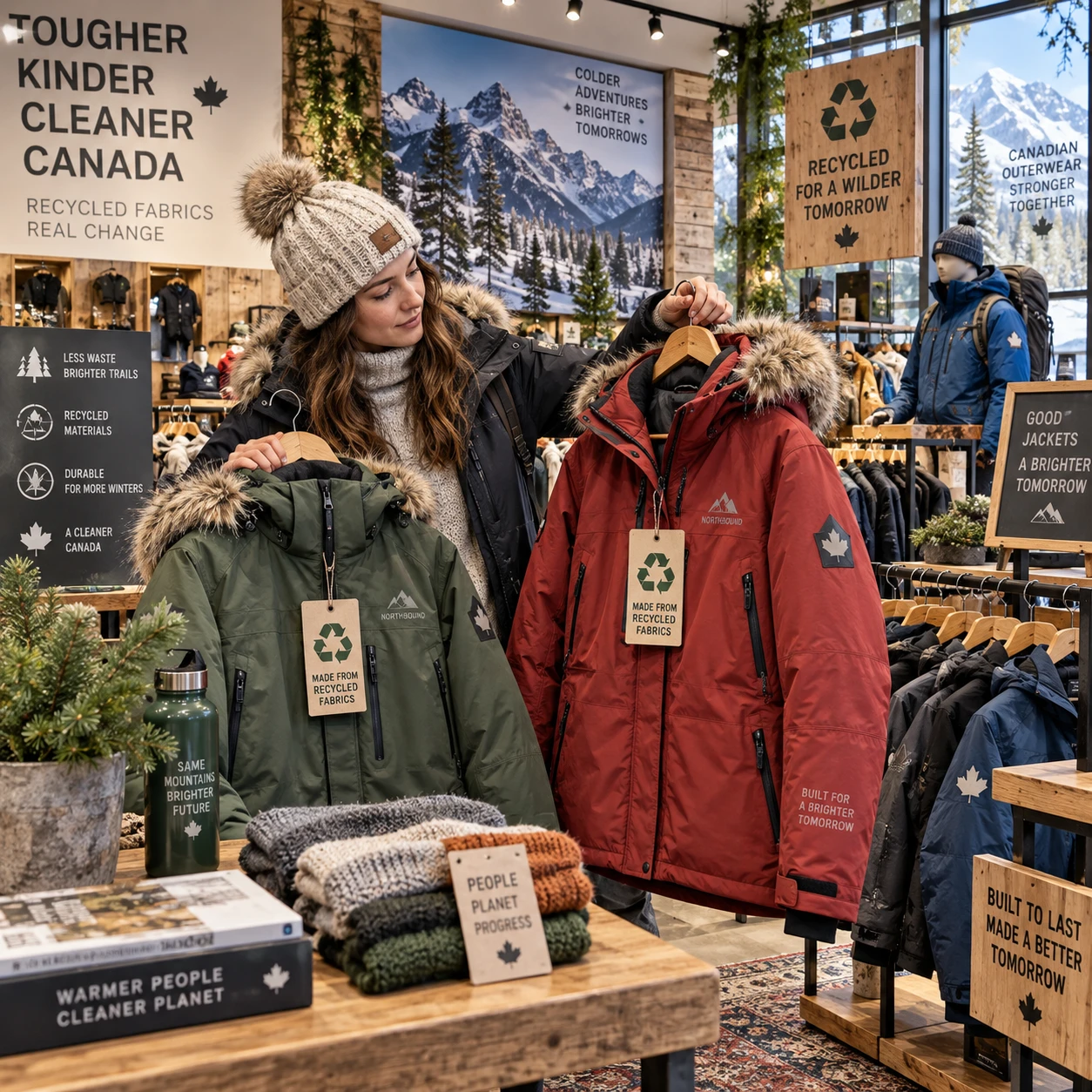 Sustainable &amp; Ethical Winter Wear: How to Choose Eco-Friendly Canadian Outerwear
